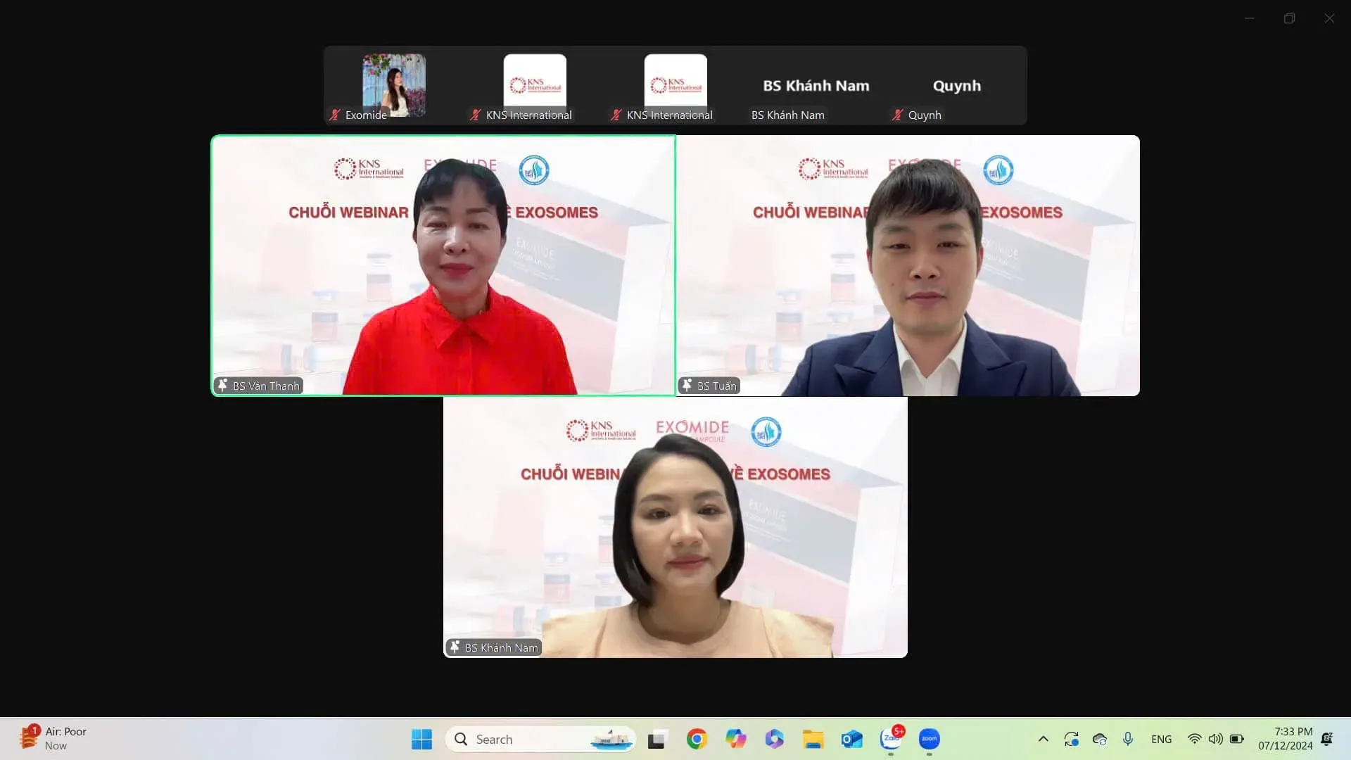 Exomide Vietnam Hosts Major Webinar on Exosomes in Cosmetic Dermatology: Effectiveness & Safety image 3